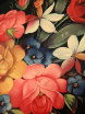Поднос жостово "Осенние цветы" малый овальный фото 2 — Samogon-sam.ru