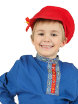 Детская косоворотка для мальчика хлопковая синяя на возраст 1-6 лет фото 3 — Samogon-sam.ru