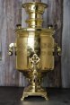 Самовар дровяной 6 литров желтый цилиндр братьев Баташевых, арт. 433720 фото 6 — Samogon-sam.ru